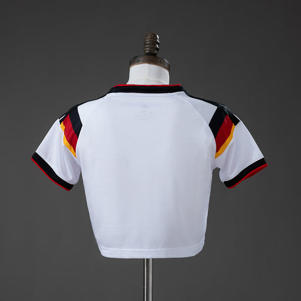 Alemanha Crop Top Principal Feminino Camisa 2026