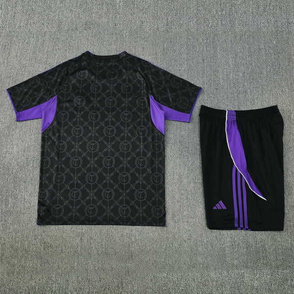 Conjunto Social Real Madrid Treino Manga Curta 25/26