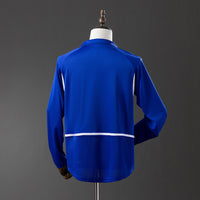 Brasil Secundária Retrô Manga Longa Camisa 2002