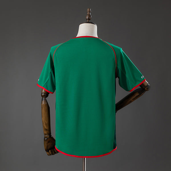 México Principal Retrô Camisa 2002