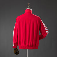 Three stripes Vermelho Corta Vento