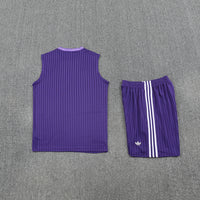 Conjunto Regata vintage do Real Madrid ,,,, Colete 25/26