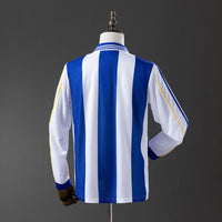 Deportivo La Coruna Principal Retrô Manga Longa Camisa 99/00