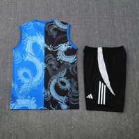 Conjunto Regata com do Real Madrid Colete Treino 25/26