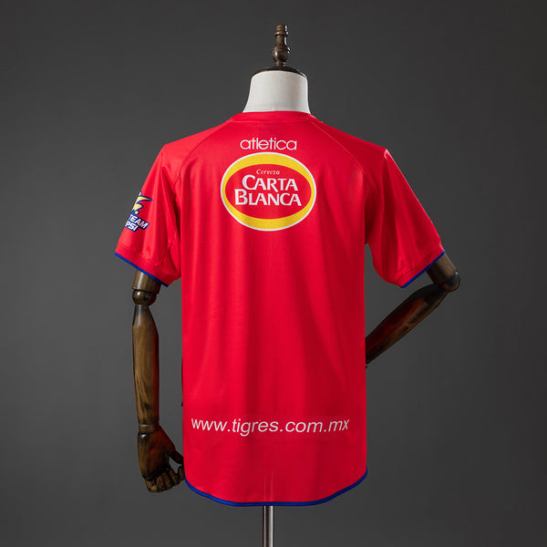 Tigres UANL Secundária Retrô Camisa 01/02