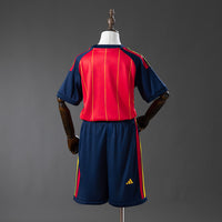 Espanha Principal Infantil Kit Camisa 2028