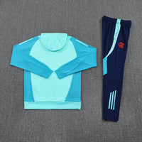 Conjunto Frio Flamengo com capuz de manga comprida 25/26