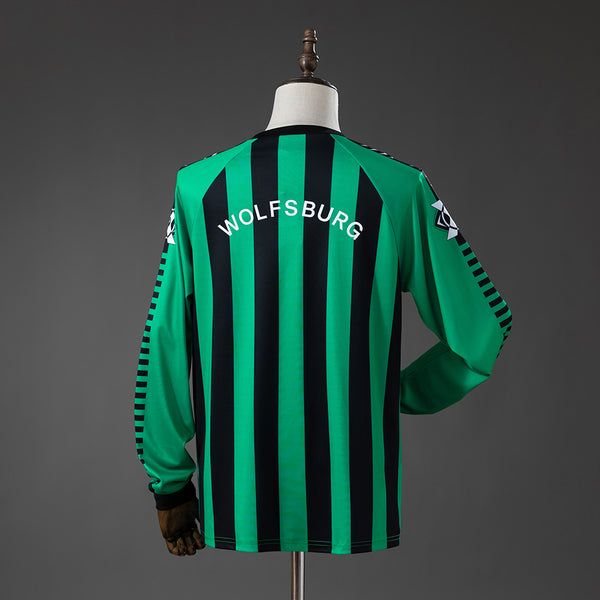 Wolfsburg Secundária Retrô Manga Longa Camisa 95/96
