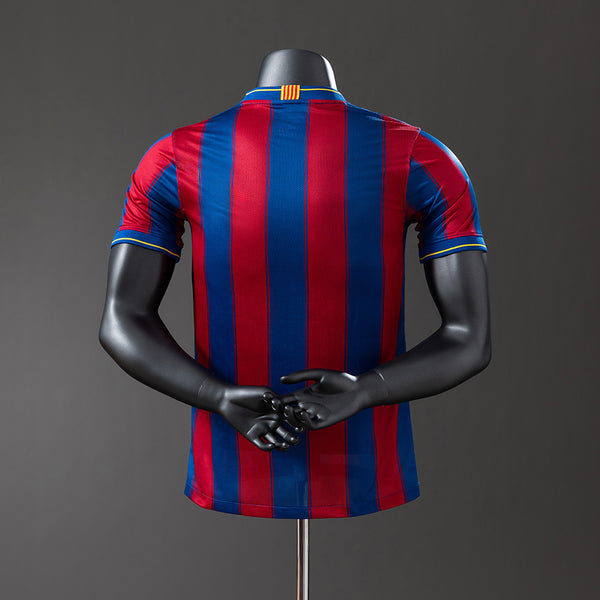 Barcelona Principal Retrô Versão Jogador Camisa 09/10