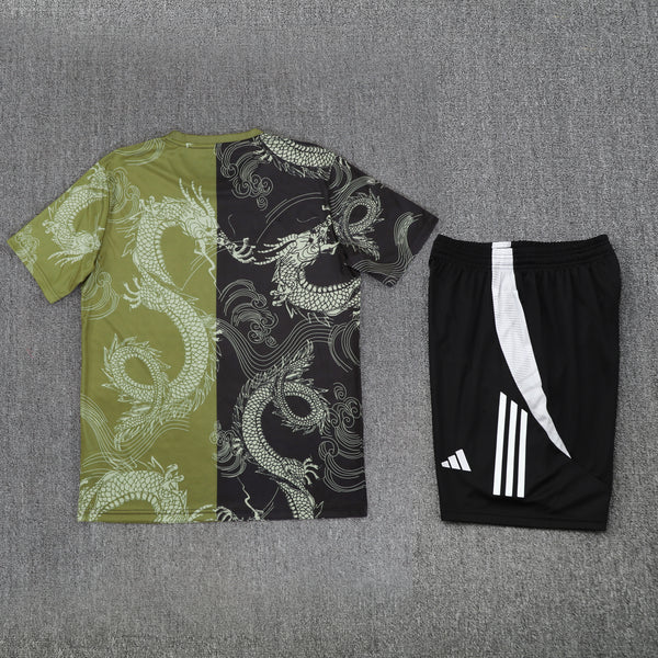 Conjunto Social Real Madrid Treino Manga Curta 25/26