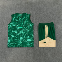 Conjunto Regata Camuflagem verde do Real Madrid