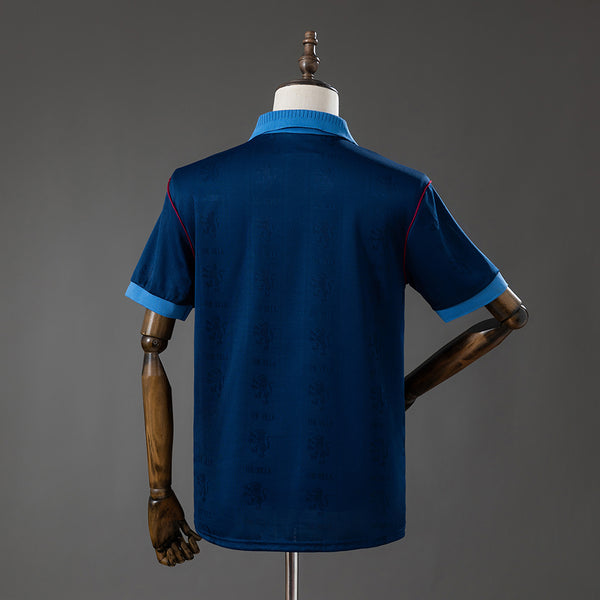 Aston Villa Secundária Retrô Camisa 1997
