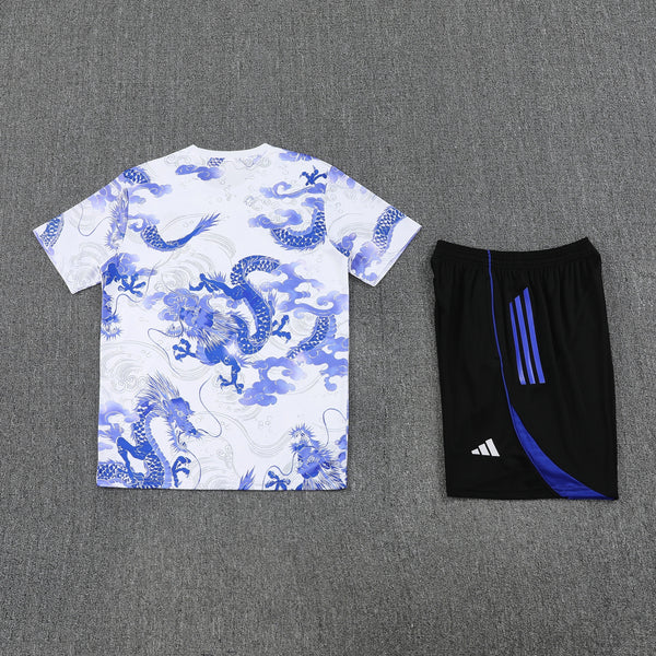 Conjunto Social Real Madrid ,,,, Manga Curta 25/26