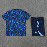 Conjunto Social Real Madrid Treino Manga Curta 25/26