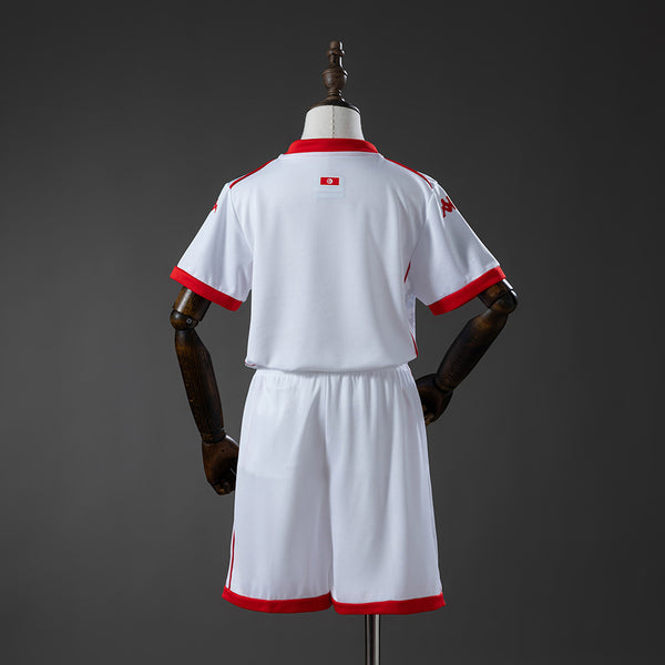 Tunisia Secundária Infantil Kit Camisa 2028