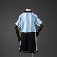 Argentina Principal Infantil Kit Retrô Camisa 2028