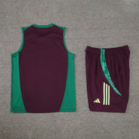 Conjunto Regata Uniforme de treinamento mexicano 24/25