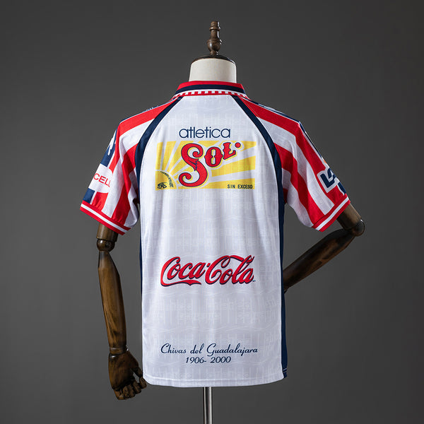 Chivas de Guadalajara Secundária Retrô Camisa 99/00
