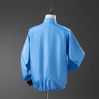 Manchester United Reversible - Bege&Azul Corta Vento Jaqueta