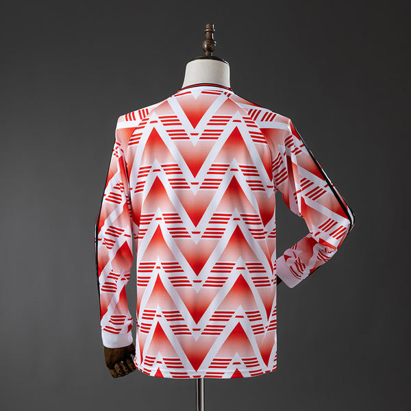 River Plate Manga Longa Secundária Retrô Camisa 92/93
