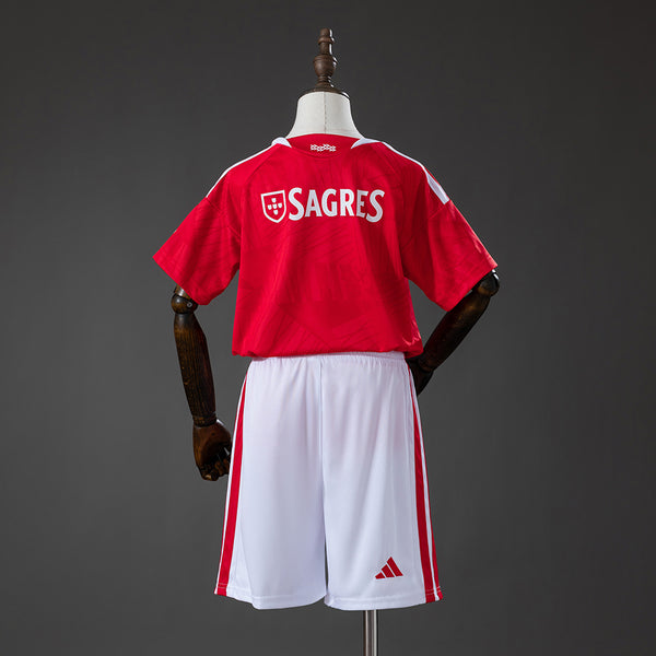 Benfica Principal Infantil Kit Camisa 26/27