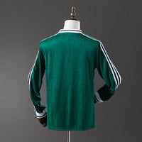 Deportivo La Coruna Secundária Retrô Manga Longa Camisa 99/00