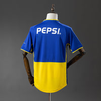 Boca Juniors Principal Retrô Camisa 02/03