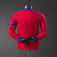 PSG Secundária Terceira Manga Longa Versão Jogador Camisa 25/26