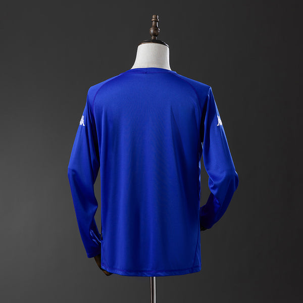 Auxerre Secundária Retrô Manga Longa Camisa 03/04