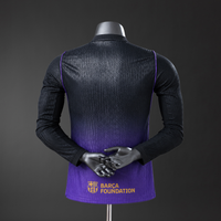 Barcelona x Kobe Bryant Secundária Manga Longa Versão Jogador Camisa 26/27