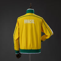 Brasil Sportswear Corta Vento Jaqueta Casaco