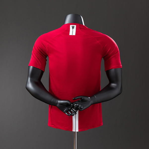 Manchester United Principal Retrô Versão Jogador Camisa 07/08