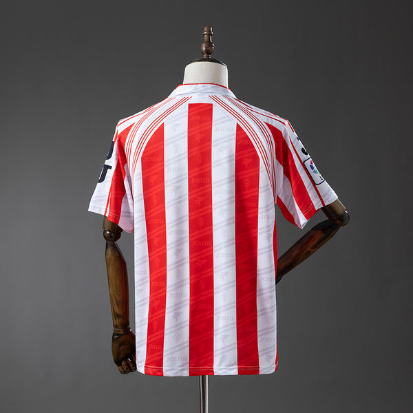 Sporting de Gijon Principal Retrô Camisa 95/96