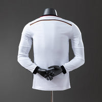 Alemanha Principal Retrô Manga Longa Versão Jogador Camisa 2014