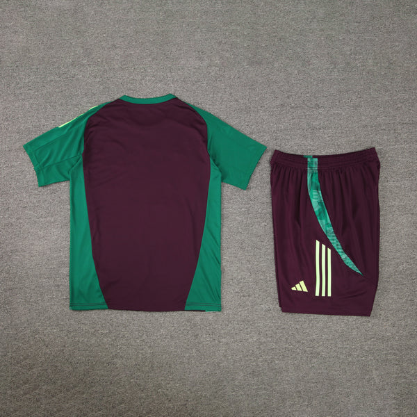 Conjunto Social Uniforme de treinamento mexicano 24/25