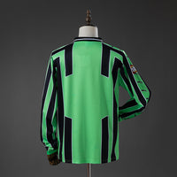Wolfsburg Secundária Retrô Manga Longa Camisa 99/00