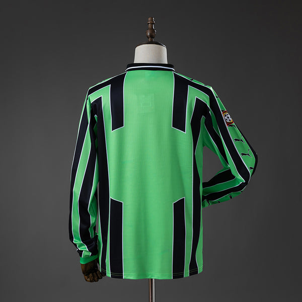 Wolfsburg Secundária Retrô Manga Longa Camisa 99/00