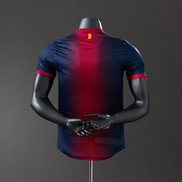 Barcelona Principal Retrô Versão Jogador Camisa 12/13