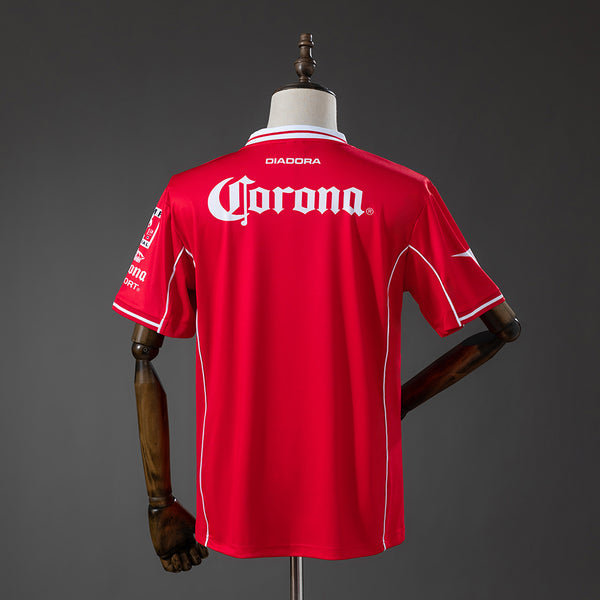 Deportivo Toluca Principal Retrô Camisa 98/99
