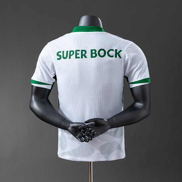 Sporting Lisbon Secundária Versão Jogador Camisa 25/26