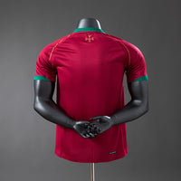 Portugal Principal Retrô Versão Jogador Camisa 2006