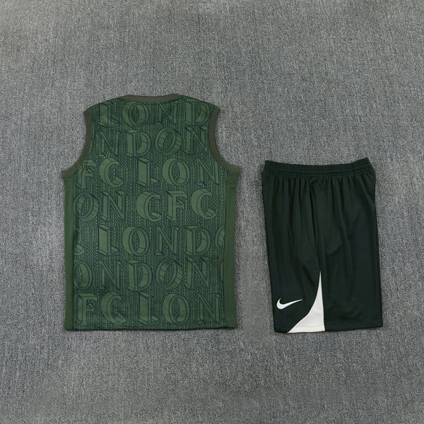 Conjunto Regata Chelsea Colete Treino 25/26