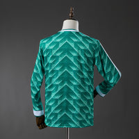 Alemanha Secundária Retrô Manga Longa Camisa 90/91