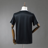 Preto Casual Camisa