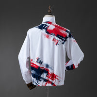 PSG Reversible - Branco & Marrom Corta Vento Jaqueta