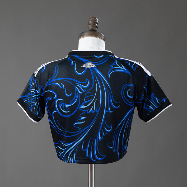 Argentina Crop Top Secundária Feminino 2026