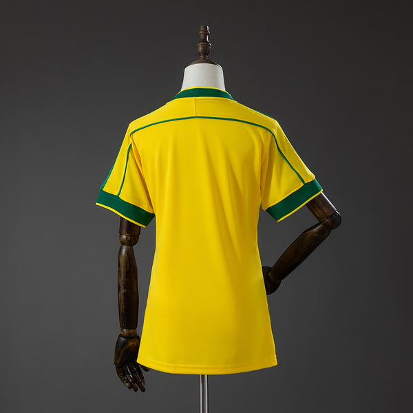 Brasil Principal Feminino Retrô Camisa 1998