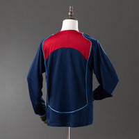 Atletico Madrid Secundária Retrô Manga Longa Camisa 04/05