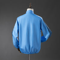 Tigres Reversible - Bege & Azul Corta Vento Jaqueta