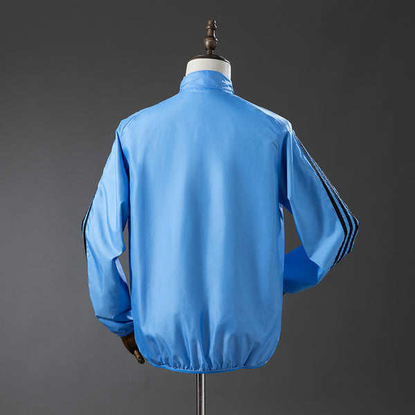 Tigres Reversible - Bege & Azul Corta Vento Jaqueta